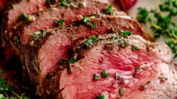 Juiciest Top Round Roast