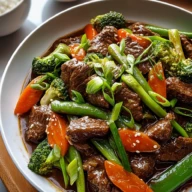 Quick Savory Beef Stir Fry