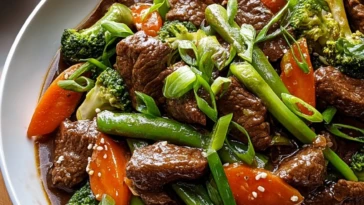 Quick Savory Beef Stir Fry
