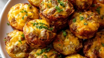 Sausage Hashbrown Bites