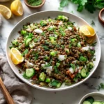 Classic Lebanese Lentil Salad