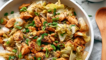 Simple Chicken And Cabbage Stir Fry