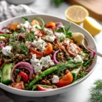 Protein Packed Mediterranean Lentil Salad