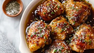 Homemade Crock Pot Honey Garlic Chicken