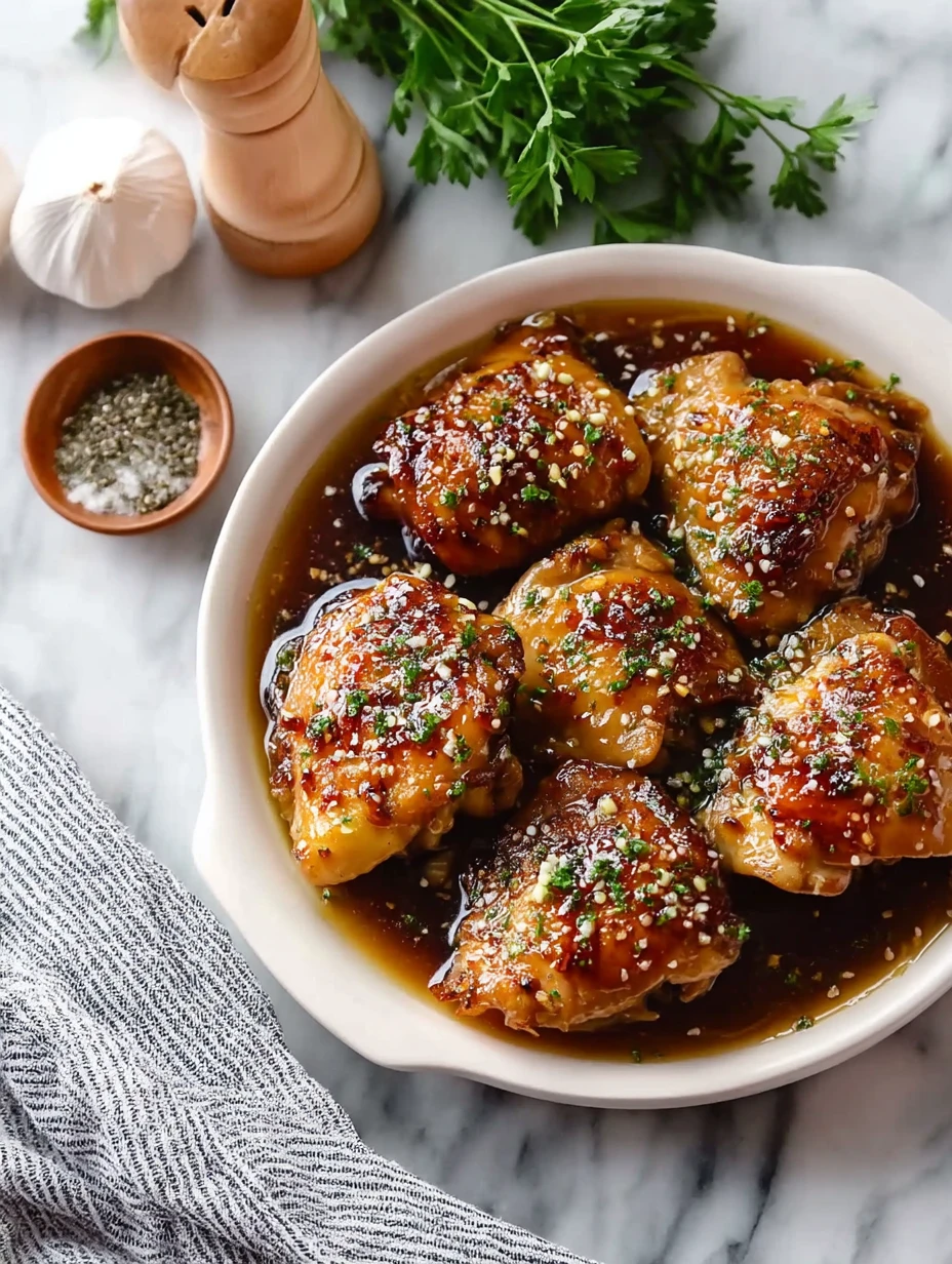 Homemade Crock Pot Honey Garlic Chicken