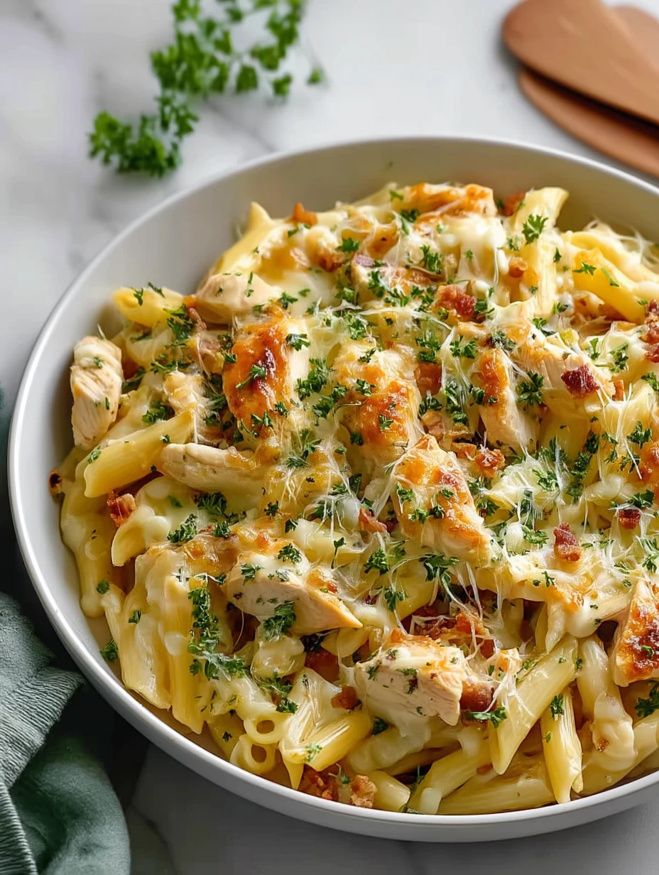Comforting Crack Chicken Pasta