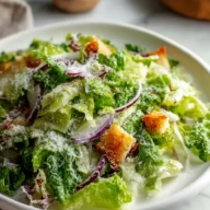 Crispy Parmesan Chopped Salad