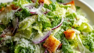 Crispy Parmesan Chopped Salad