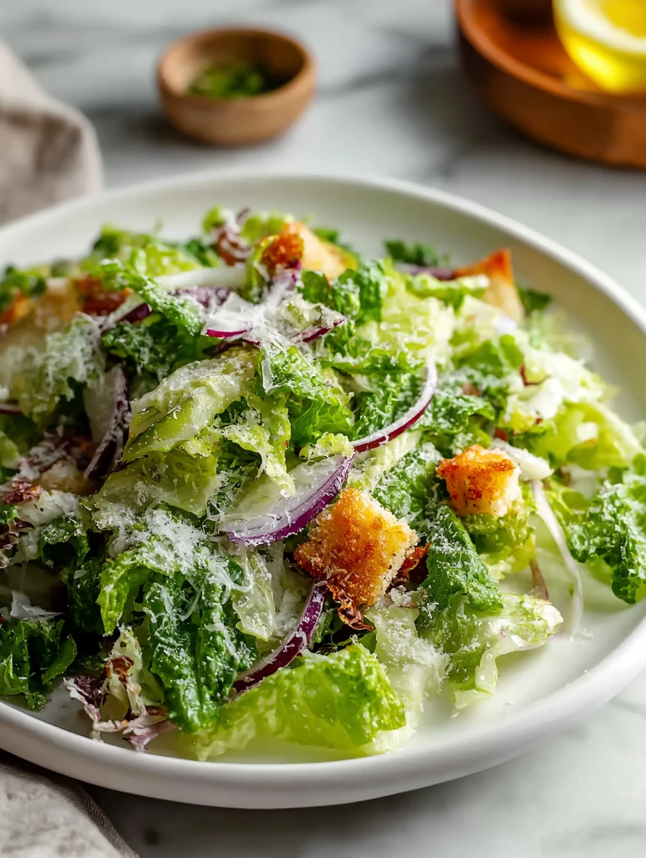 Crispy Parmesan Chopped Salad