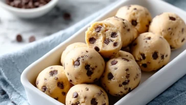 Gluten-Free Cottage Cheese Cookie Dough Bites