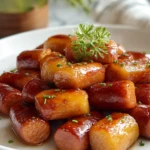 Pineapple Brown Sugar Mississippi Lil Smokies Bites