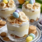 Easter Banana Pudding Cups