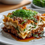 Asian Dumpling Lasagna Soy