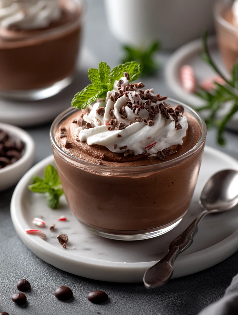 Peppermint Mocha Mousse