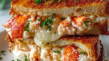 Lobster Grilled Cheese Sandwich