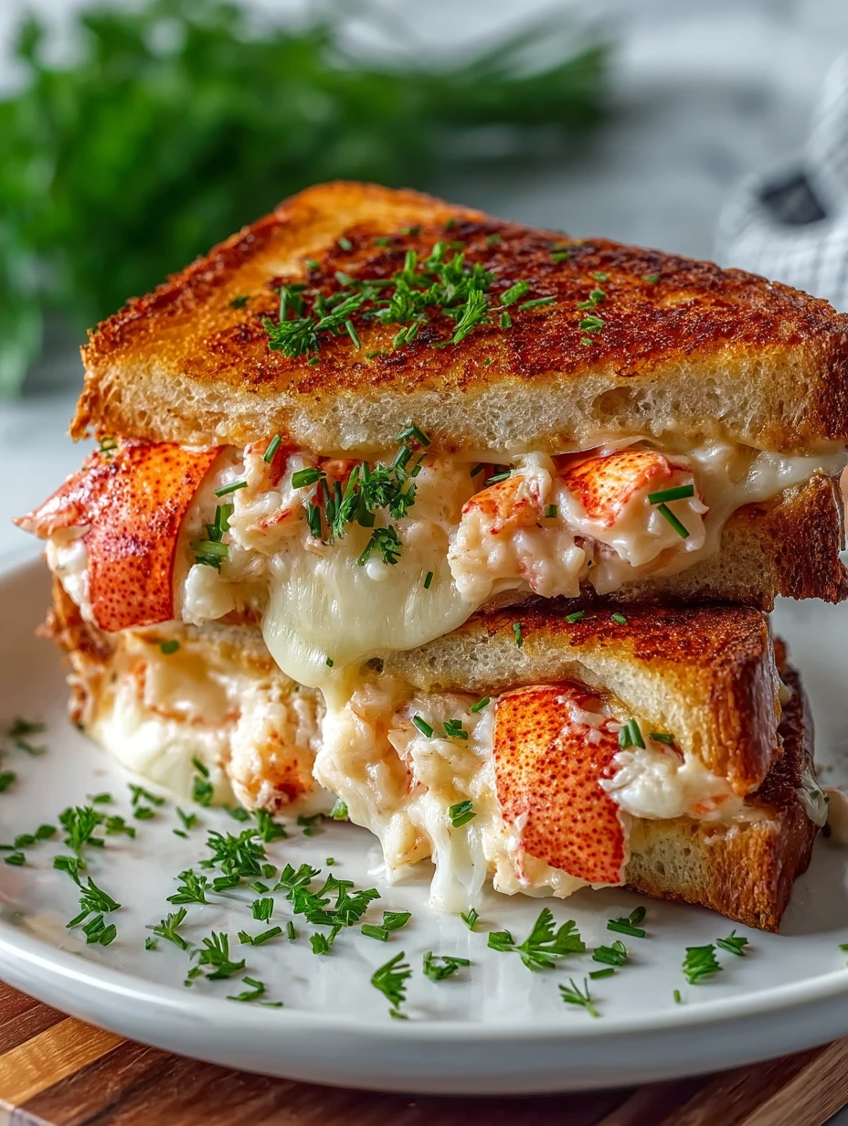 Lobster Grilled Cheese Sandwich