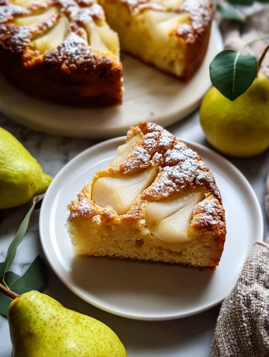 Italian Pear Cake