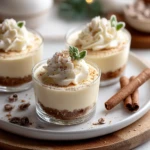 Eggnog Mousse Cups