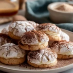 Tiramisu Crinkle Cookies