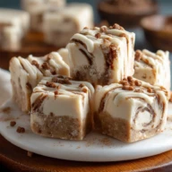 Homemade Cinnamon Roll Fudge