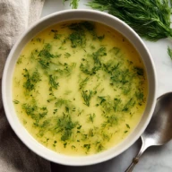 Classic Potato Leek Soup With Dill