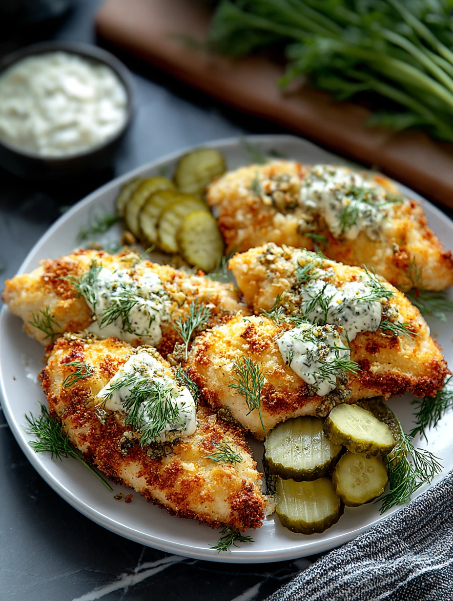 Dill Pickle Parmesan Chicken