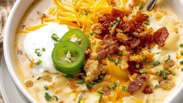 Jalapeno Popper Potato Soup