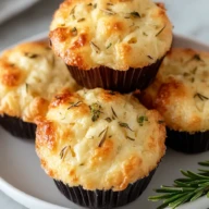 Fluffy Focaccia Muffins