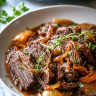 Slow Cooker French Onion Pot Roast