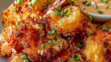 Crispy Air Fryer Bang Bang Shrimp