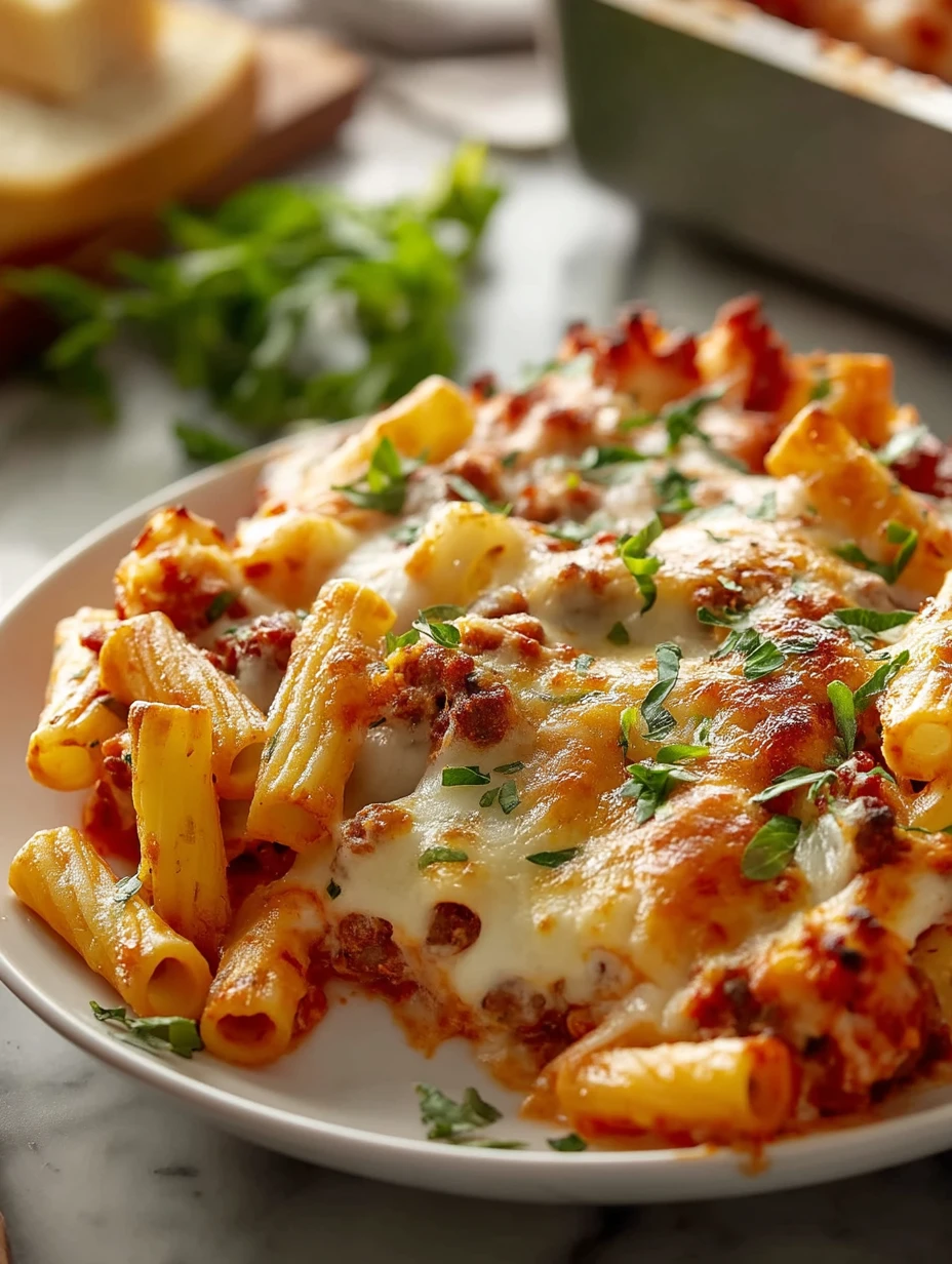 Baked Ziti with Italian Sausage