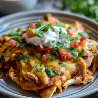 Slow Cooker Chicken Enchilada Casserole