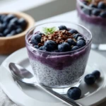 Blueberry Chia Seed Pudding
