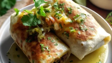 Chili Verde Hatch Burritos
