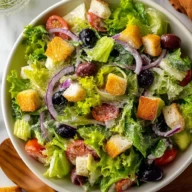 Crispy Olive Garden Salad