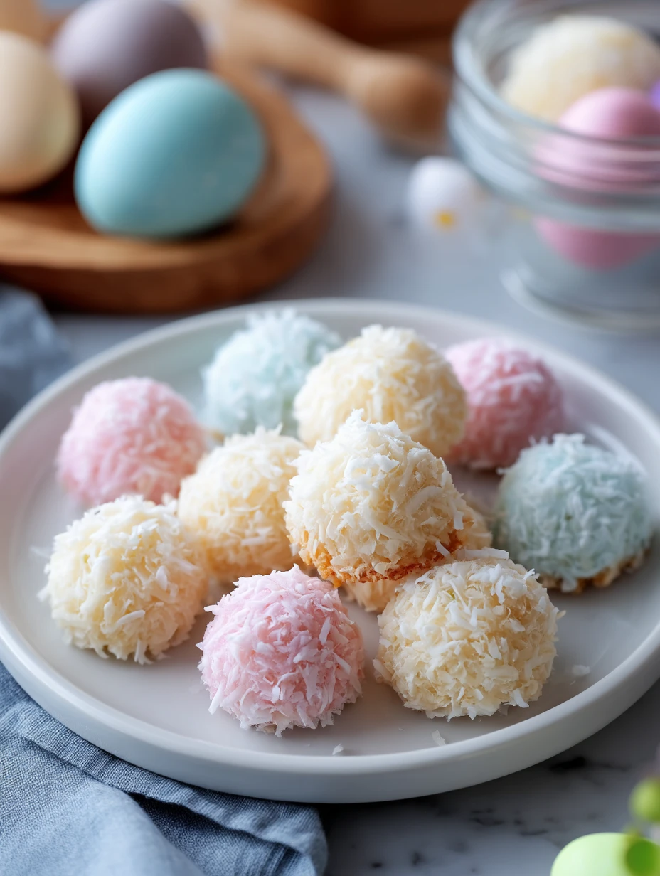 Easter Bunny Coconut Tails