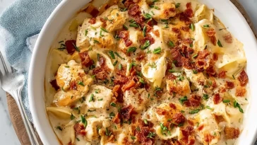 Easy Crack Chicken Casserole