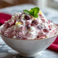 Easy Cranberry Fluff Salad