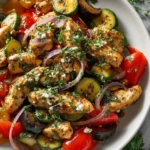 Easy Mediterranean Chicken Stir Fry