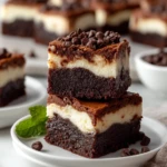 Fudgy Brownie Cheesecake Bars