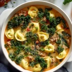 Sausage Tortellini Soup With Kale