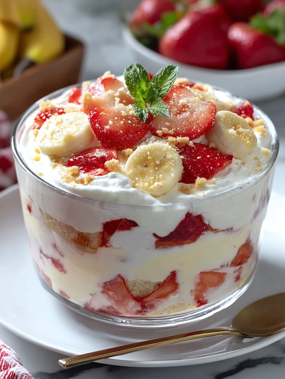 Strawberry Banana Pudding Dream