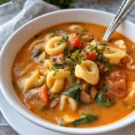 The BEST Pasta Soup