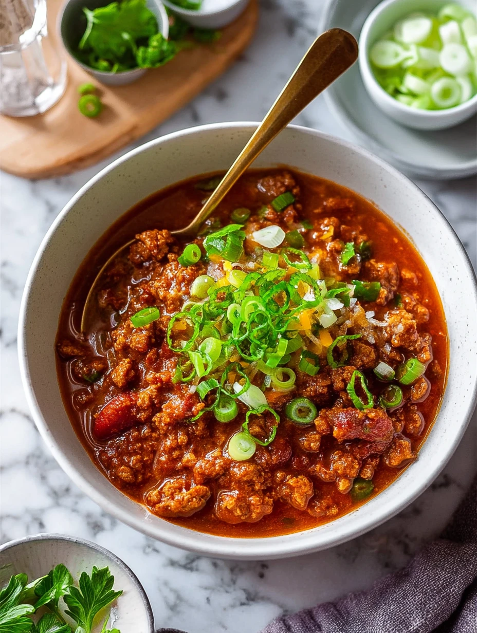 Easy Keto Chili