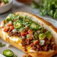 Mexican Chopped Cheese Sandwich
