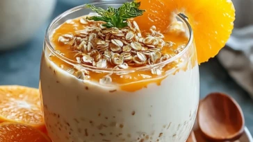 Easy Orange Creamsicle Overnight Oats