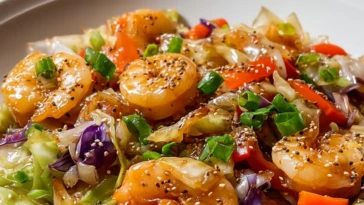 Delicious Asian Shrimp and Cabbage Stir Fry