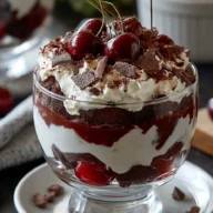 Best Layered Black Forest Trifle