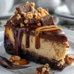 Chocolate Peanut Butter Cheesecake