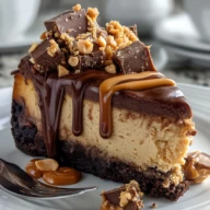 Chocolate Peanut Butter Cheesecake